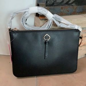 NWT black Kate Spade purse